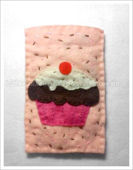 Capa p/ celular Cupcake